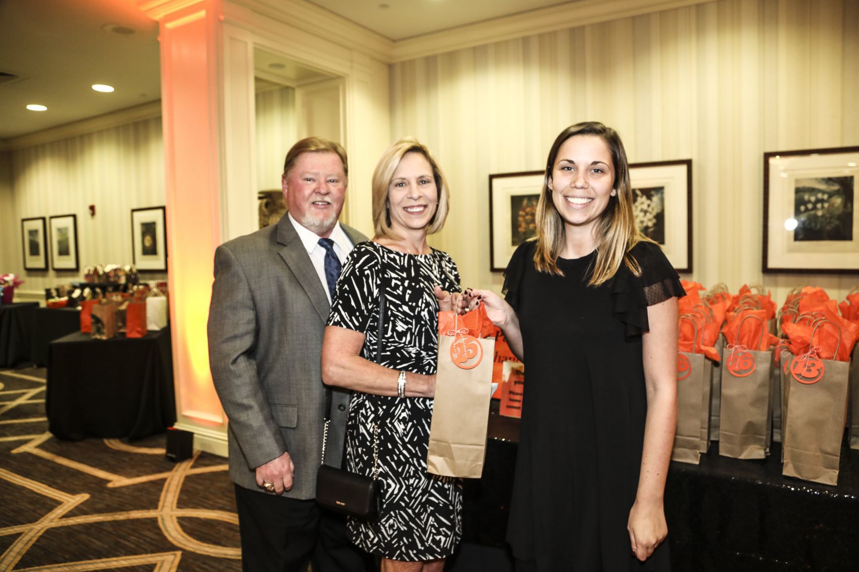 Terry and Debbie Etter, Ashley Rabbermann